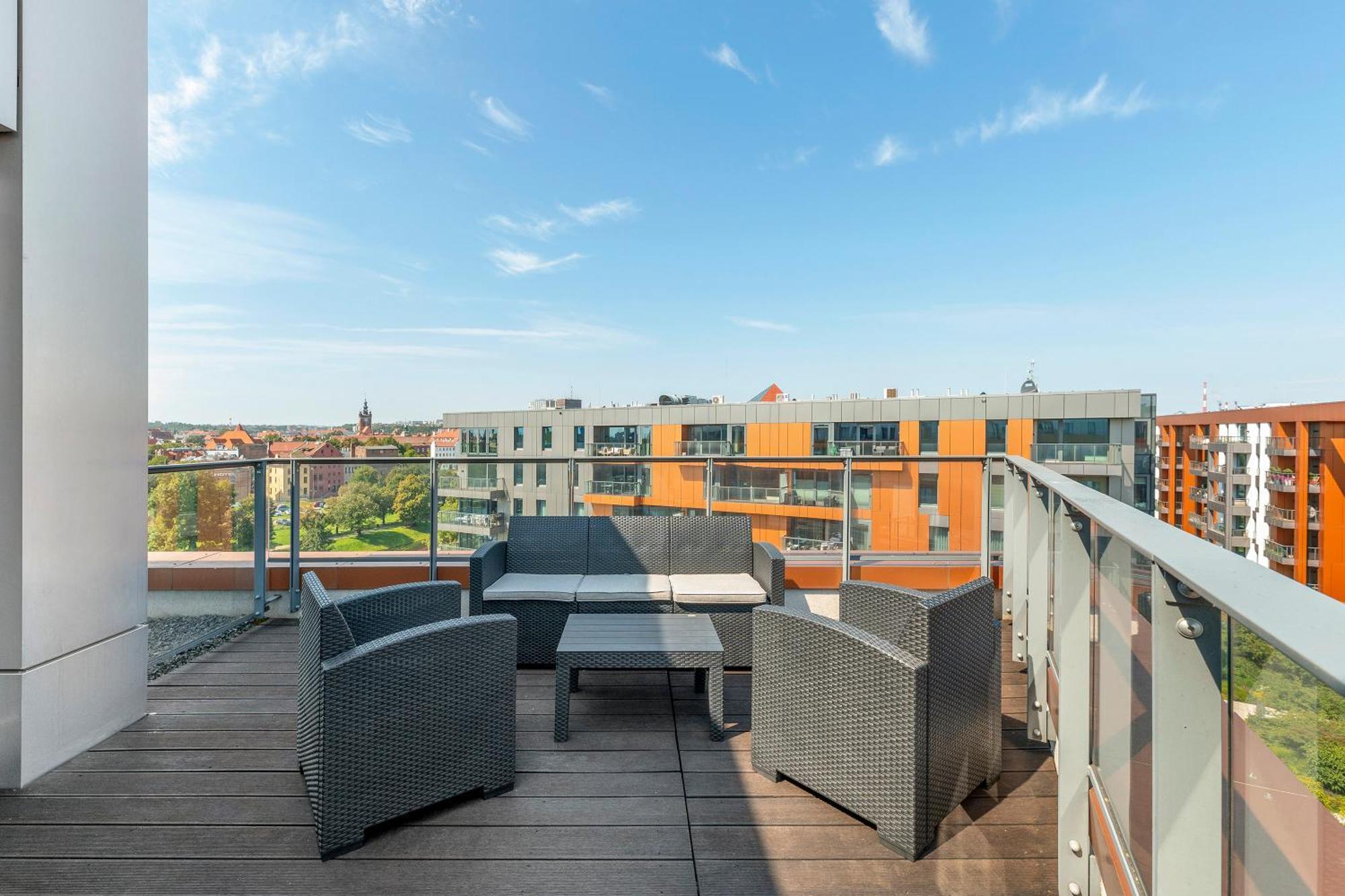 Blue Mandarin Riverside Gdansk Ruang foto